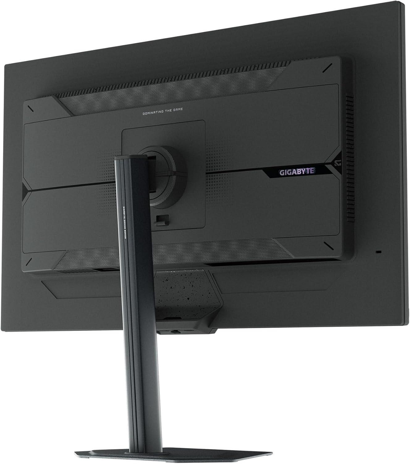 imageGIGABYTE M27UP 27quot SS IPS Gaming Monitor UHD 3840x2160160Hz 1ms GTG AMD FreeSync Premium GSYNC Compatible Dual Mode Type C KVM HDMI DP TypeC Height and Tilt Adjustable Black