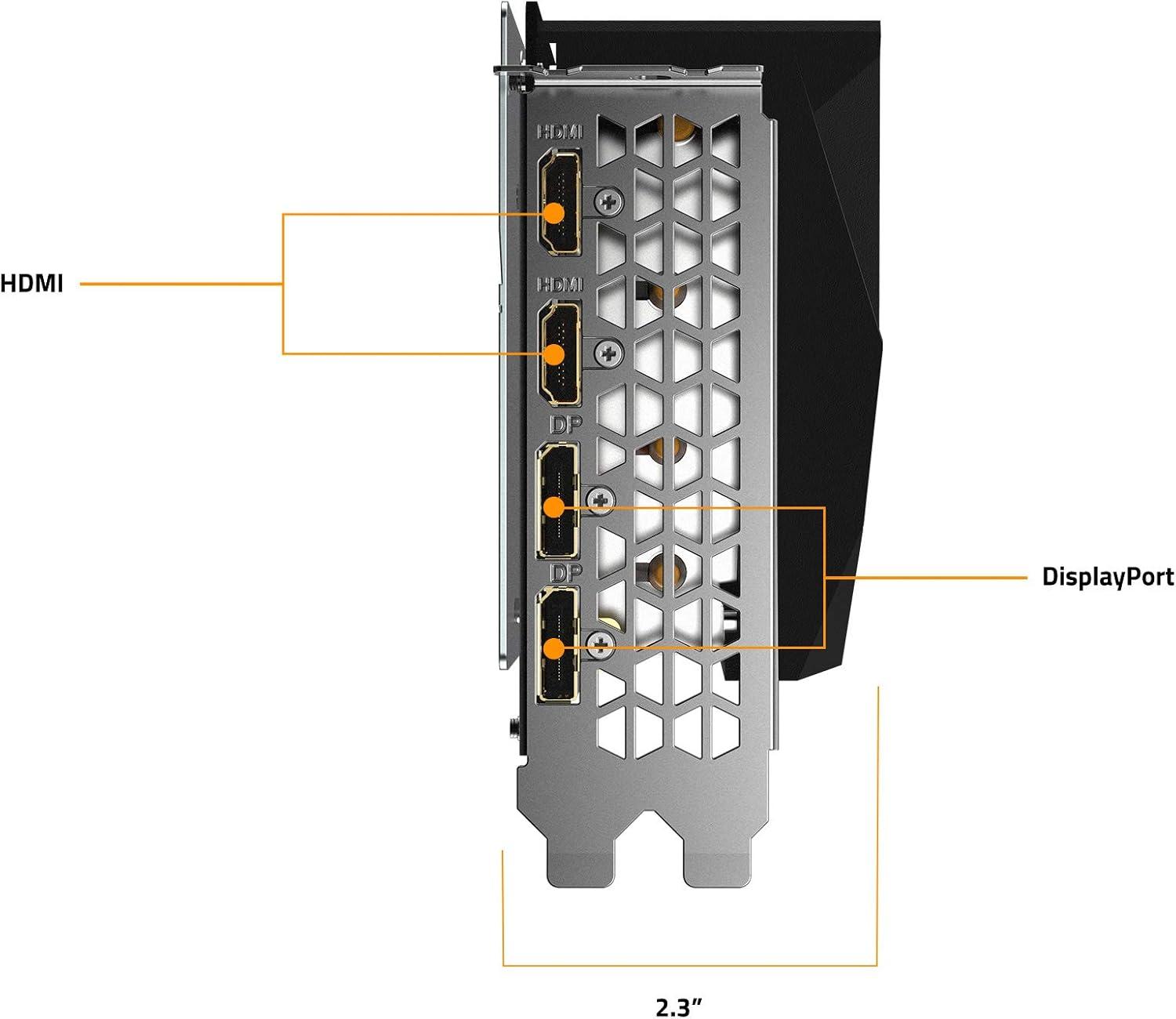 imageGIGABYTE AMD Radeon RX 6800 XT Gaming OC 16G Graphics Card 16GB of GDDR6 Memory Powered by AMD RDNA 2 HDMI 21 WINDFORCE 3X Cooling System GVR68XTGAMING OC16GD