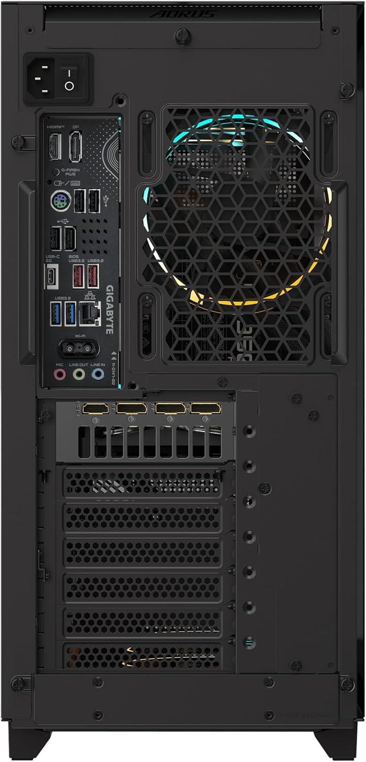 imageGIGABYTE AORUS Gaming Desktop PC AMD Ryzen 7 9700X RTX 5070 Ti 32GB DDR5 2TB SSD Windows 11 AORUS Prime 5 AP5A7N7T5000