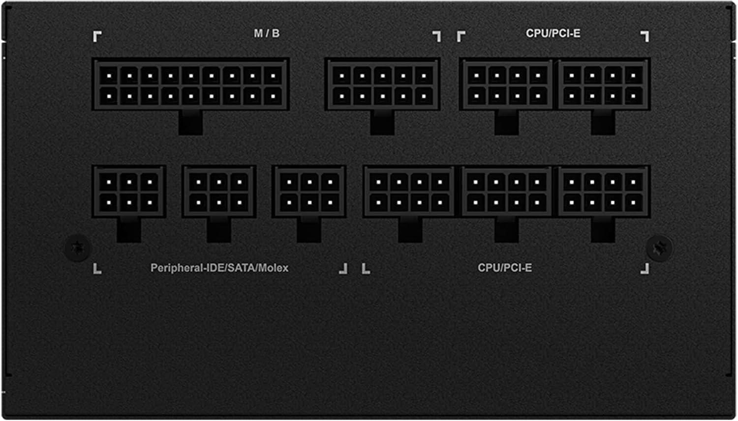 imageGIGABYTE GPUD1000GM 1000W 80 Plus Gold Certified Fully Modular Power Supply