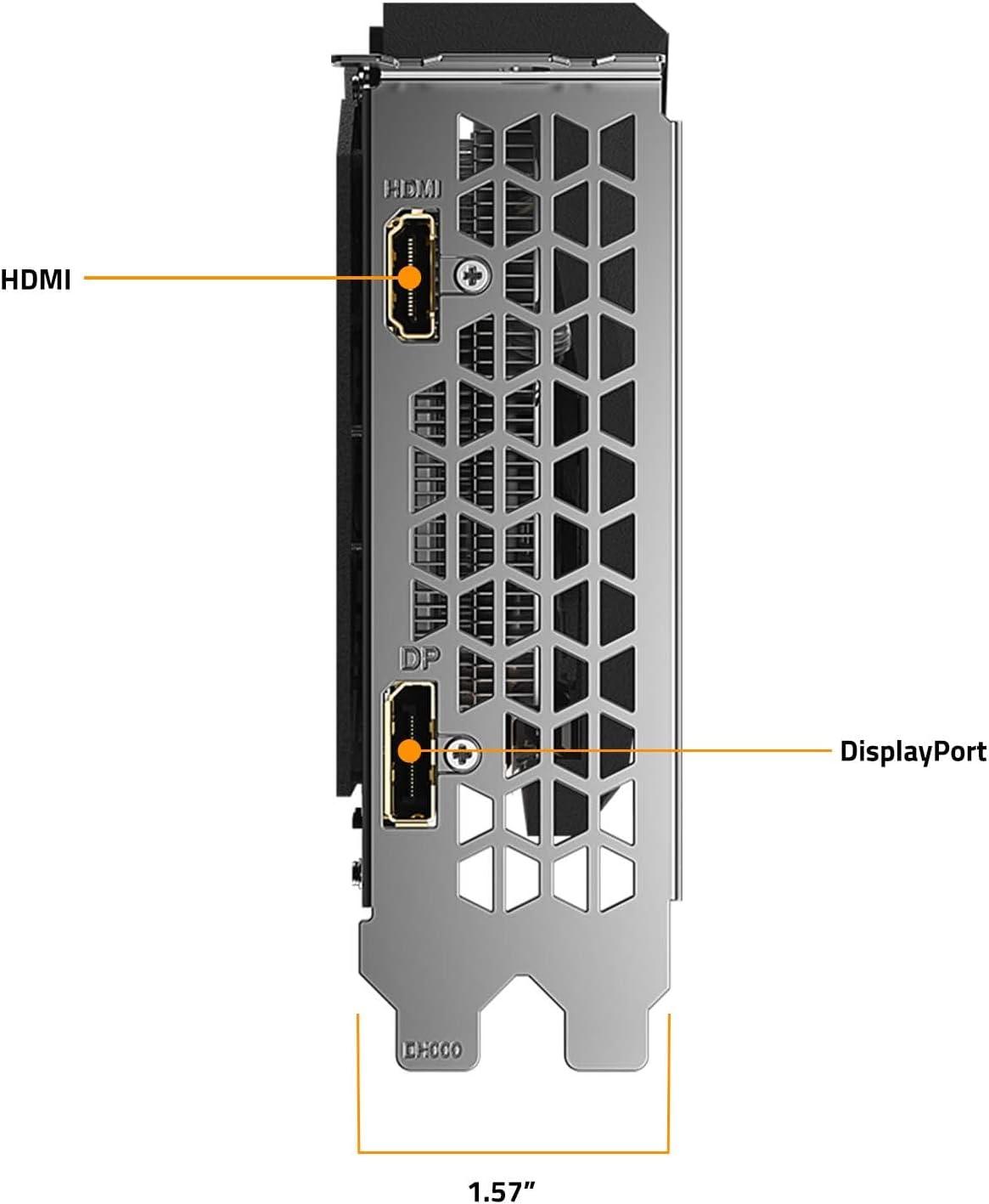 imageGIGABYTE Radeon RX 6500 XT Gaming OC 4G Graphics Card WINDFORCE 3X Cooling System 4GB 64bit GDDR6 GVR65XTGAMING OC4GD Video Card