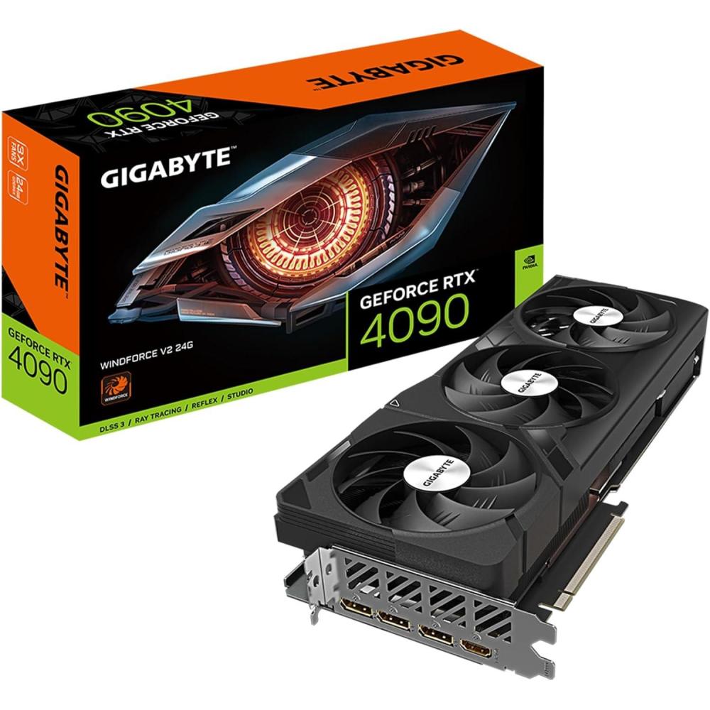 imageGIGABYTE AORUS GeForce RTX 5090 Master 32G Graphics Card WINDFORCE Cooling System 32GB 512bit GDDR7 GVN5090AORUS M32GD Video CardWINDFORCE