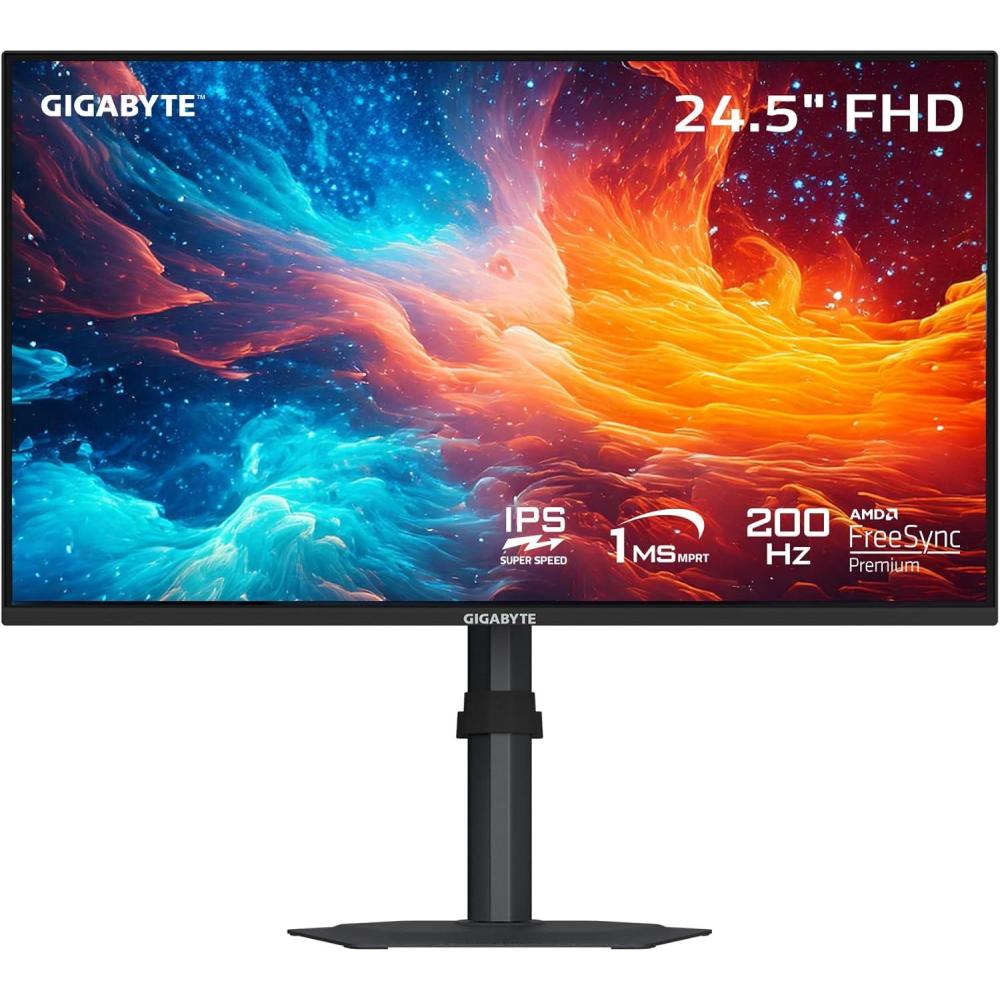 imageGIGABYTE GS27F Advanced  27quot IPS Gaming Monitor  FHD 1920x1080180HzOC 190Hz  1ms MPRT  AMD FreeSync  HDMI DP  Black GS27F A US25 SS IPS FHD