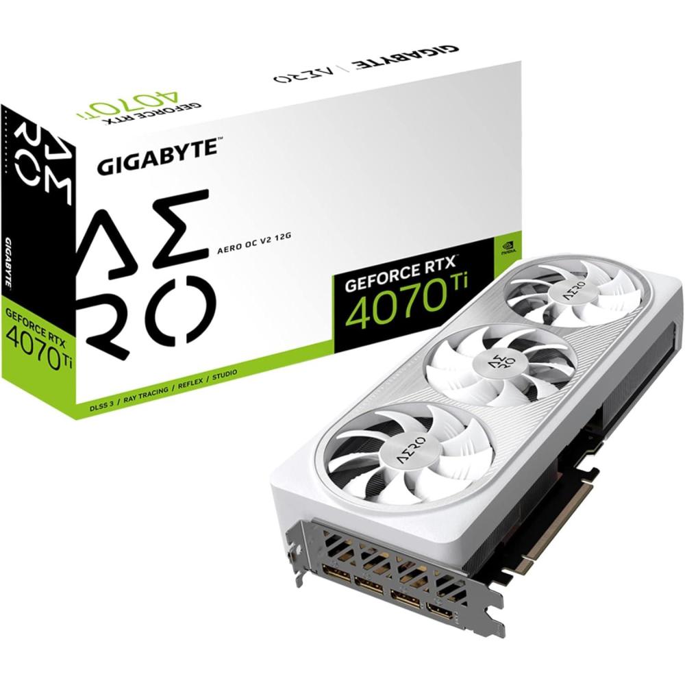 imageGIGABYTE GeForce RTX 5070 Ti WINDFORCE SFF 16G Graphics Card 16GB 256bit GDDR7 PCIe 50 WINDFORCE Cooling System GVN507TWF316GD Video CardAERO