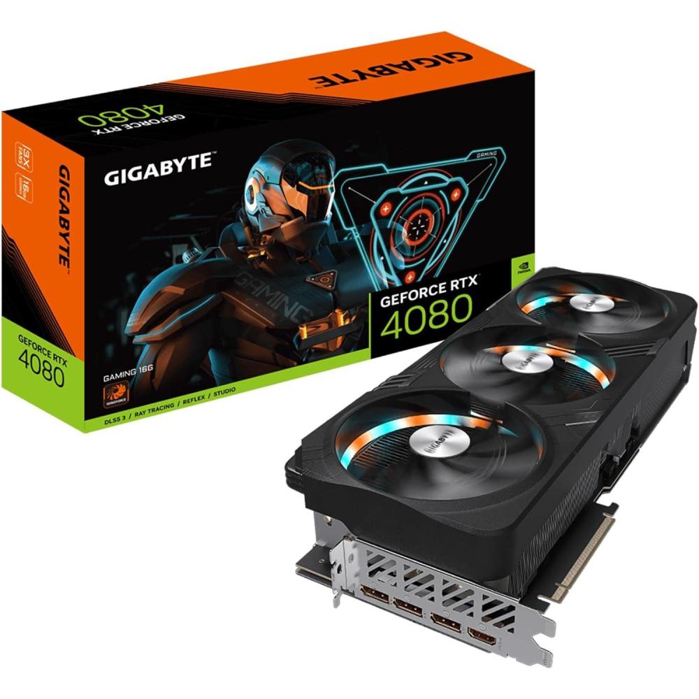 imageGIGABYTE GeForce RTX 5080 WINDFORCE SFF 16G Graphics Card 16GB 256bit GDDR7 PCIe 50 WINDFORCE Cooling System GVN5080WF316GD Video CardGAMING