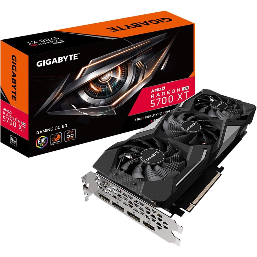 imageGIGABYTE GvR57XTGAMING OC8GD Radeon Rx 5700 Xt Gaming OC 8G Graphics Card PCIe 40 8GB 256Bit GDDR6 Video CardGVR57XTGAMING OC8GD REV20