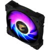 Gigabyte AORUS 120mm Sleeve Bearing ARGB Computer Case Fan, Black (GP-AR120RFAN)