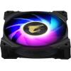 Gigabyte AORUS 120mm Sleeve Bearing ARGB Computer Case Fan, Black (GP-AR120RFAN)