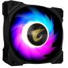 Gigabyte AORUS 120mm Sleeve Bearing ARGB Computer Case Fan, Black (GP-AR120RFAN)