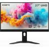 GIGABYTE – M27Q Advanced (US) – 27″ SS IPS Gaming Monitor – QHD 2560×1440-180Hz – 1ms MPRT – AMD FreeSync – Type C KVM – HDMI, DP, Type C – Height Adjustable – Black(27″ IPS UHD)