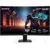 GIGABYTE GS27QC 27″ 165Hz 1440P Curved Gaming Monitor, 2560 x 1440 VA 1500R Display, 1ms (MPRT) Response Time, HDR Ready, FreeSync Premium, 1x Display Port 1.4, 2X HDMI 2.0,Black(27″ QHD)