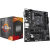 Micro Center AMD Ryzen 5 5500 Desktop Processor with GIGABYTE B550M K Motherboard (Micro-ATX, DDR4, Dual M.2, SATA 6Gb/s, PCIe 4.0)(AMD Ryzen 5 5500 + Gigabyte A520M S2H Micro ATX)