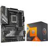 Micro Center AMD Ryzen 7 7800X3D CPU Processor with GIGABYTE B650 AORUS Elite AX ICE Motherboard (AM5, ATX, DDR5, Triple M.2, USB 3.2 Gen2X2 Type-C, WiFi 6E)(AMD Ryzen 5 7600X3D+Gigabyte B650 GAMING X V2)