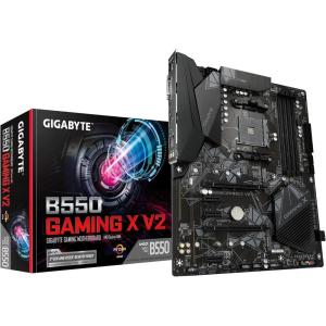 GIGABYTE B550 Gaming X V2 Motherboard, Supports AMD AM4 Ryzen 5000 Processors, ATX, DDR4, Dual M.2, SATA 6Gb/s, GbE LAN, PCIe 4.0(B550|G|M2 x2|Non-WIFI|V2)