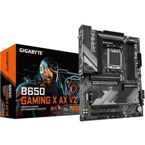 GIGABYTE B650 Gaming X AX V2 (rev. 1.0) AM5 LGA 1718 AMD B650 ATX DDR5, Triple M.2, PCIe 5.0, USB 3.2 Gen2x2 Type-C, AMD Wi-Fi 6E, Realtek 2.5GbE LAN(ATX)
