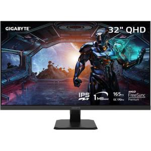 GIGABYTE GS27Q Advanced – 27″ IPS Gaming Monitor – QHD 2560×1440-180Hz – 1ms MPRT – AMD FreeSync – HDMI, DP – Black (GS27Q A US)(32″ QHD)