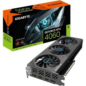 GIGABYTE GeForce RTX 5060 WINDFORCE OC 8G Graphics Card, 8GB 128-bit GDDR7, PCIe 5.0, WINDFORCE Cooling System, GV-N5060WF2OC-8GD Video Card(EAGLE)
