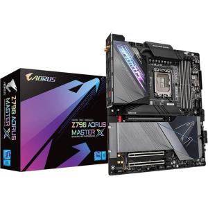 GIGABYTE Z790 AORUS Master X (LGA 1700/ Intel Z790 X/EATX/ DDR5/ 5* M.2/ PCIe 5.0/ USB 3.2 Type-C/Wi-Fi 7/ 10GbE LAN/Q-Flash Plus/EZ-Latch Plus/Motherboard)(Z790|A|MASTER|M.2 x5|WIFI7)