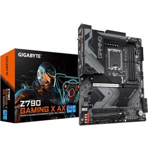 GIGABYTE Z790 Eagle AX LGA 1700 Intel Z790 ATX Motherboard with DDR5, M.2, PCIe 5.0, USB 3.2 Gen2X2 Type-C, Intel Wi-Fi 6E, 2.5GbE LAN, Q-Flash Plus, EZ-Latch(Z790|G|X|M.2 x4|WIFI6)