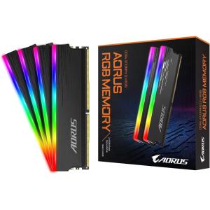 Gigabyte AORUS GP-ARS16G37 (RGB/ 16GB RAM Memory Kit (2x8GB)/ 3733MHz/ Supports AORUS Memory Boost/RGB Fusion 2.0/ Selected Memory ICS/ 100% Sorted and Tested/Memory)(3733MHz Memory w/Demo Modules- GP-ARS16G37D)