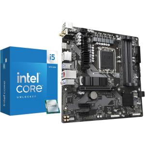 MICRO CENTER CPU Motherboard Combo – Ultra7 265K 20 cores up to 5.5 GHz Desktop Processor with GIGABYTE Z890 Gaming X WIFI7 Motherboard(14600K+Gigabyte B760M DS3H AX D4)