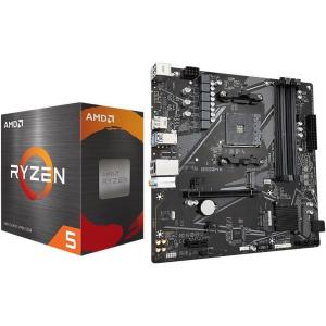 Micro Center AMD Ryzen 5 5500 Desktop Processor with GIGABYTE B550M K Motherboard (Micro-ATX, DDR4, Dual M.2, SATA 6Gb/s, PCIe 4.0)(AMD Ryzen 5 5500+GIGABYTE B550M K)
