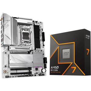 Micro Center AMD Ryzen 9 9950X CPU Processor with GIGABYTE X870 AORUS Elite WIFI7 ICE Motherboard (ATX, DDR5, PCIe 5.0, USB4, WIFI7)(AMD Ryzen 7 9700X+ GIGABYTE B650 A Elite AX ICE)