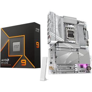 Micro Center AMD Ryzen 9 9950X CPU Processor with GIGABYTE X870 AORUS Elite WIFI7 ICE Motherboard (ATX, DDR5, PCIe 5.0, USB4, WIFI7)(AMD Ryzen 9 9950X+ Gigabyte X870 AORUS ELITE ICE)