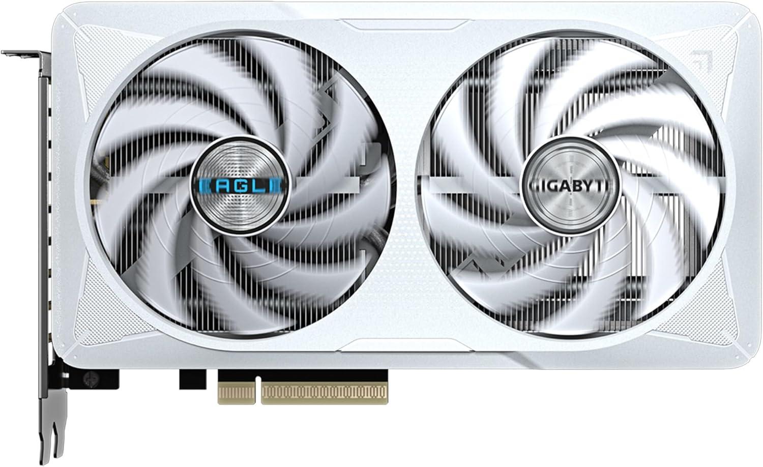 imageGIGABYTE GeForce RTX 5060 Eagle OC ICE 8G Graphics Card 8GB 128bit GDDR7 PCIe 50 WINDFORCE Cooling System GVN5060EAGLEOC ICE8GD Video CardEAGLE