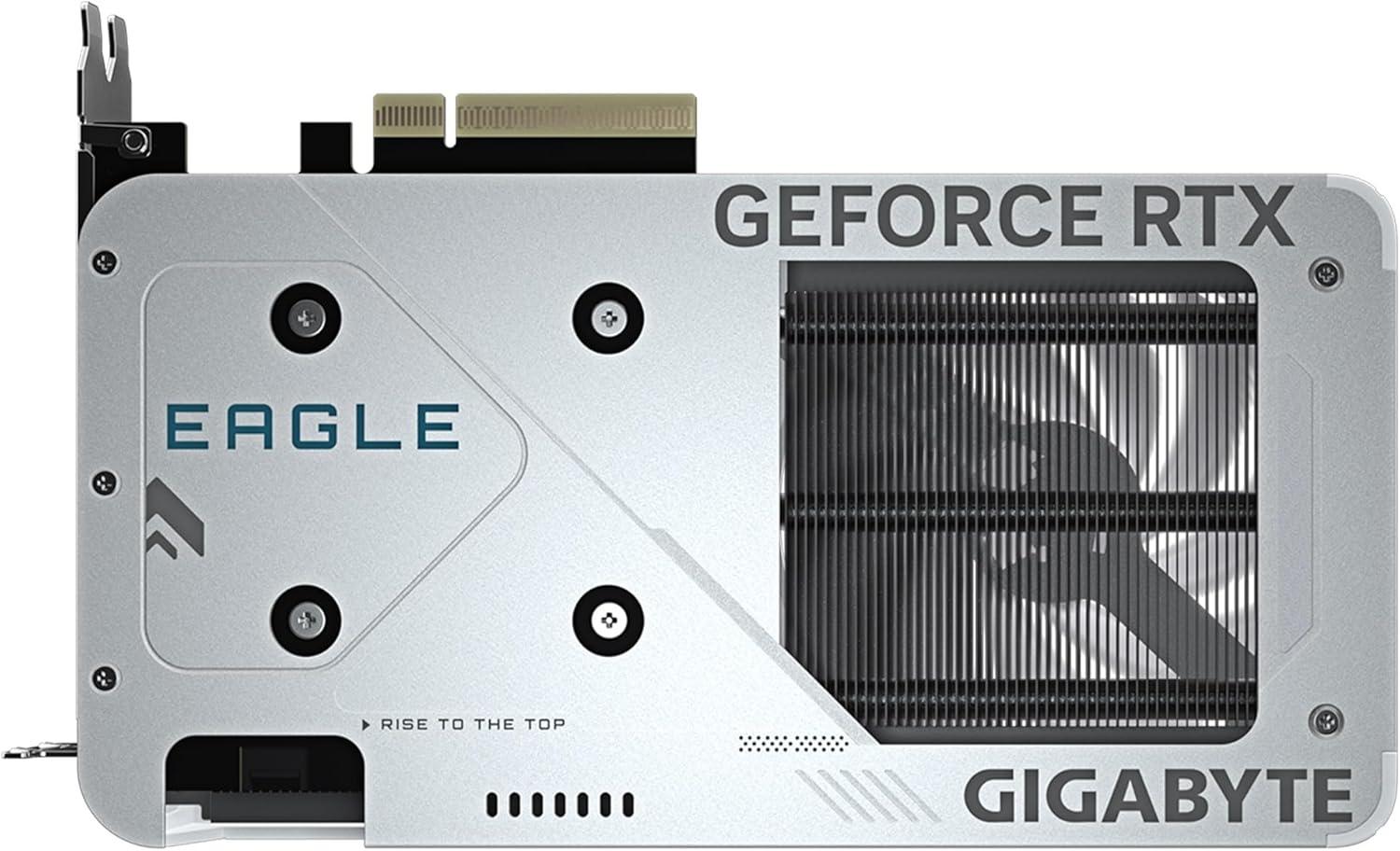 imageGIGABYTE GeForce RTX 5060 Eagle OC ICE 8G Graphics Card 8GB 128bit GDDR7 PCIe 50 WINDFORCE Cooling System GVN5060EAGLEOC ICE8GD Video CardEAGLE