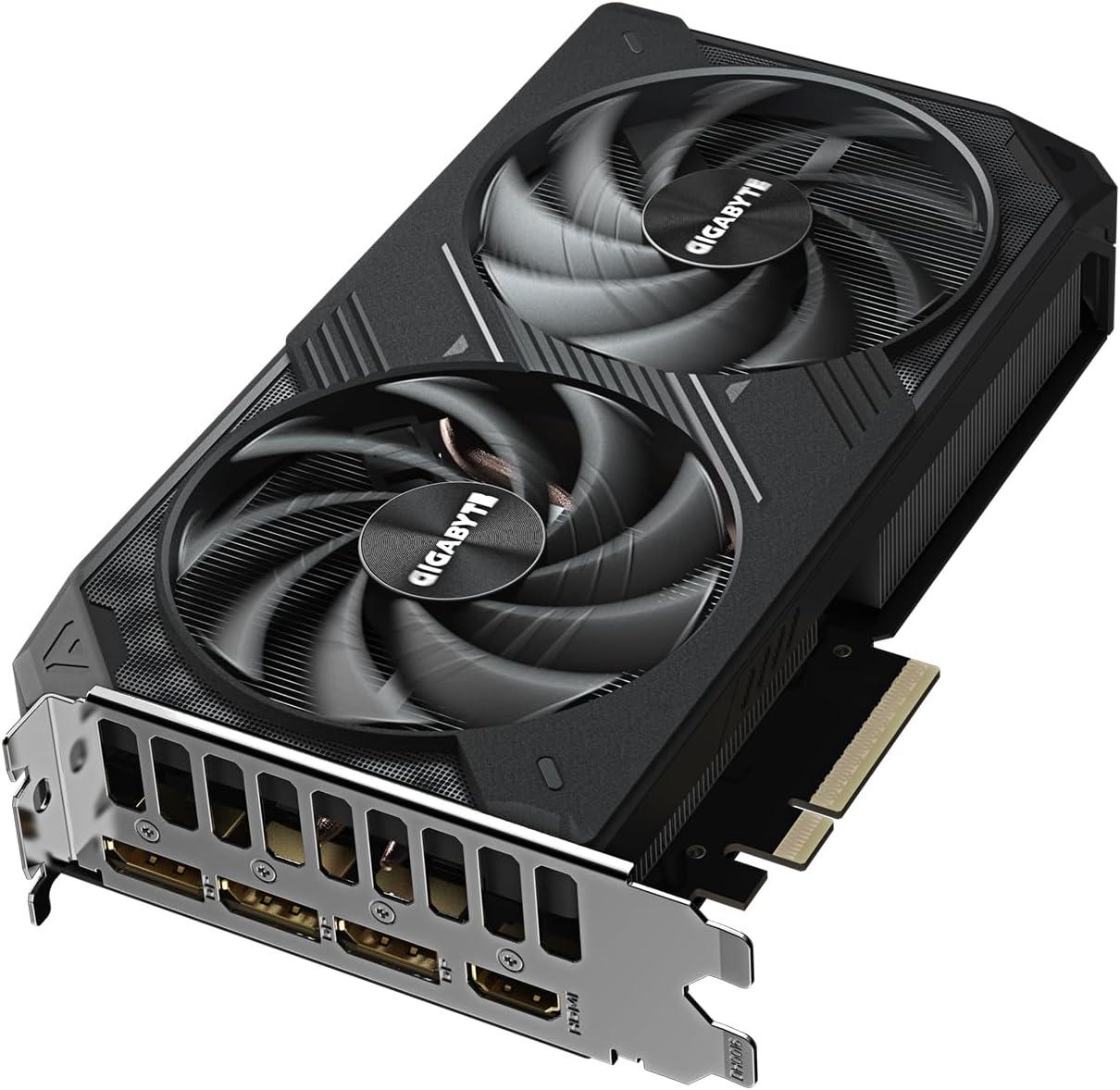 imageGIGABYTE GeForce RTX 5060 Ti WINDFORCE OC 16G Graphics Card 16GB 128bit GDDR7 PCIe 50 WINDFORCE Cooling System GVN506TWF2OC16GD Video CardWINDFORCE