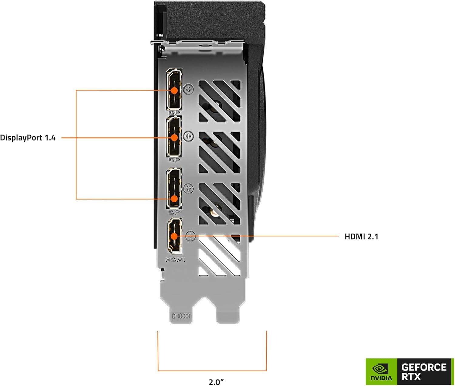 imageGigabyte GeForce RTX 4070 Ti WINDFORCE OC 12G Graphics Card 3X WINDFORCE Fans 12GB 192bit GDDR6X GVN407TWF3OC12GD Video Card