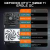 GIGABYTE GeForce RTX 5060 Ti Eagle OC ICE 16G Graphics Card, 16GB 128-bit GDDR7, PCIe 5.0, WINDFORCE Cooling System, GV-N506TEAGLEOC ICE-16GD Video Card(EAGLE)