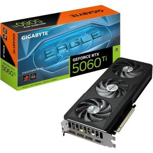 GIGABYTE GeForce RTX 5060 Ti WINDFORCE OC 8G Graphics Card, 8GB 128-bit GDDR7, PCIe 5.0, WINDFORCE Cooling System, GV-N506TWF2OC-8GD Video Card(EAGLE MAX OC)