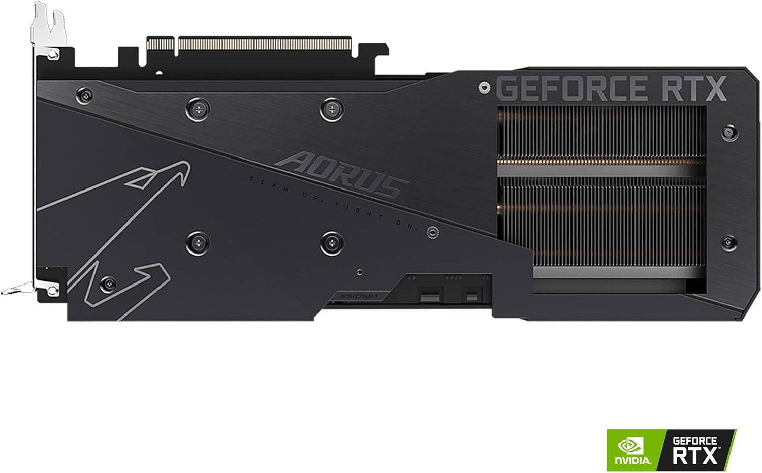 imageGIGABYTE AORUS GeForce RTX 3060 Ti Elite 8G REV20 Graphics Card 3X WINDFORCE Fans LHR 8GB 256bit GDDR6 GVN306TAORUS E8GD REV20 Video Card
