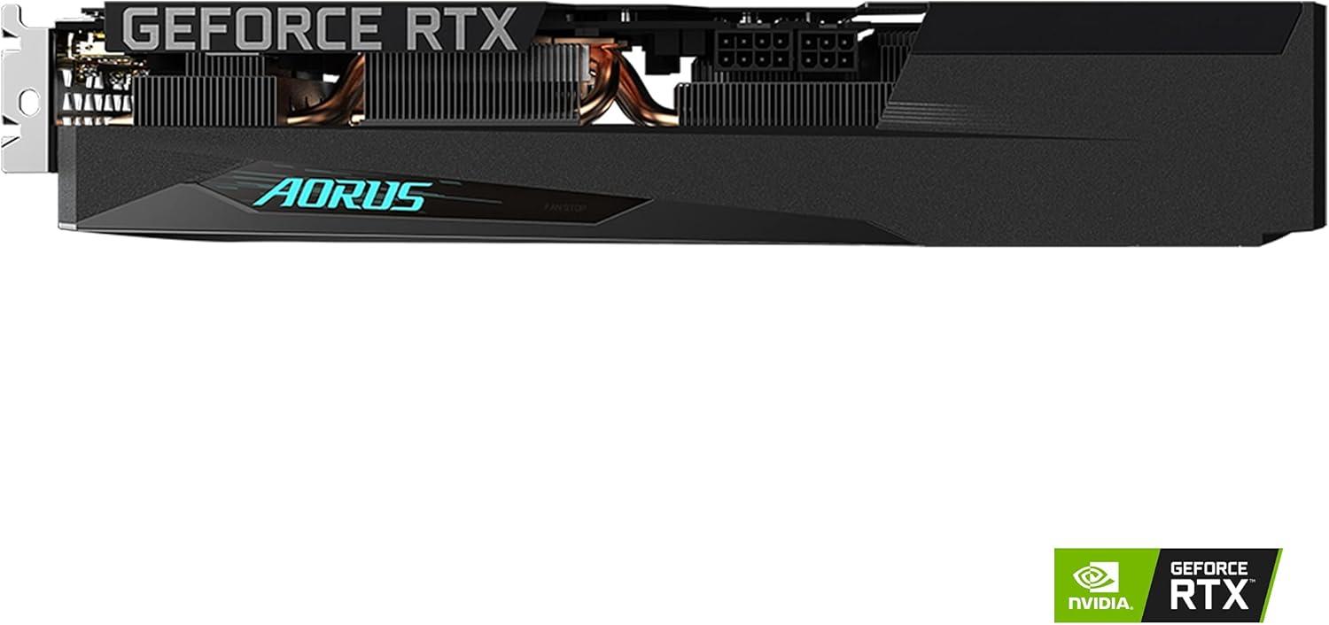 imageGIGABYTE AORUS GeForce RTX 3060 Ti Elite 8G REV20 Graphics Card 3X WINDFORCE Fans LHR 8GB 256bit GDDR6 GVN306TAORUS E8GD REV20 Video Card