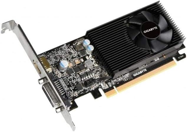 imageGIGABYTE GVN1030D42GL GeForce GT 1030 Low Profile D4 2G Computer Graphics Card