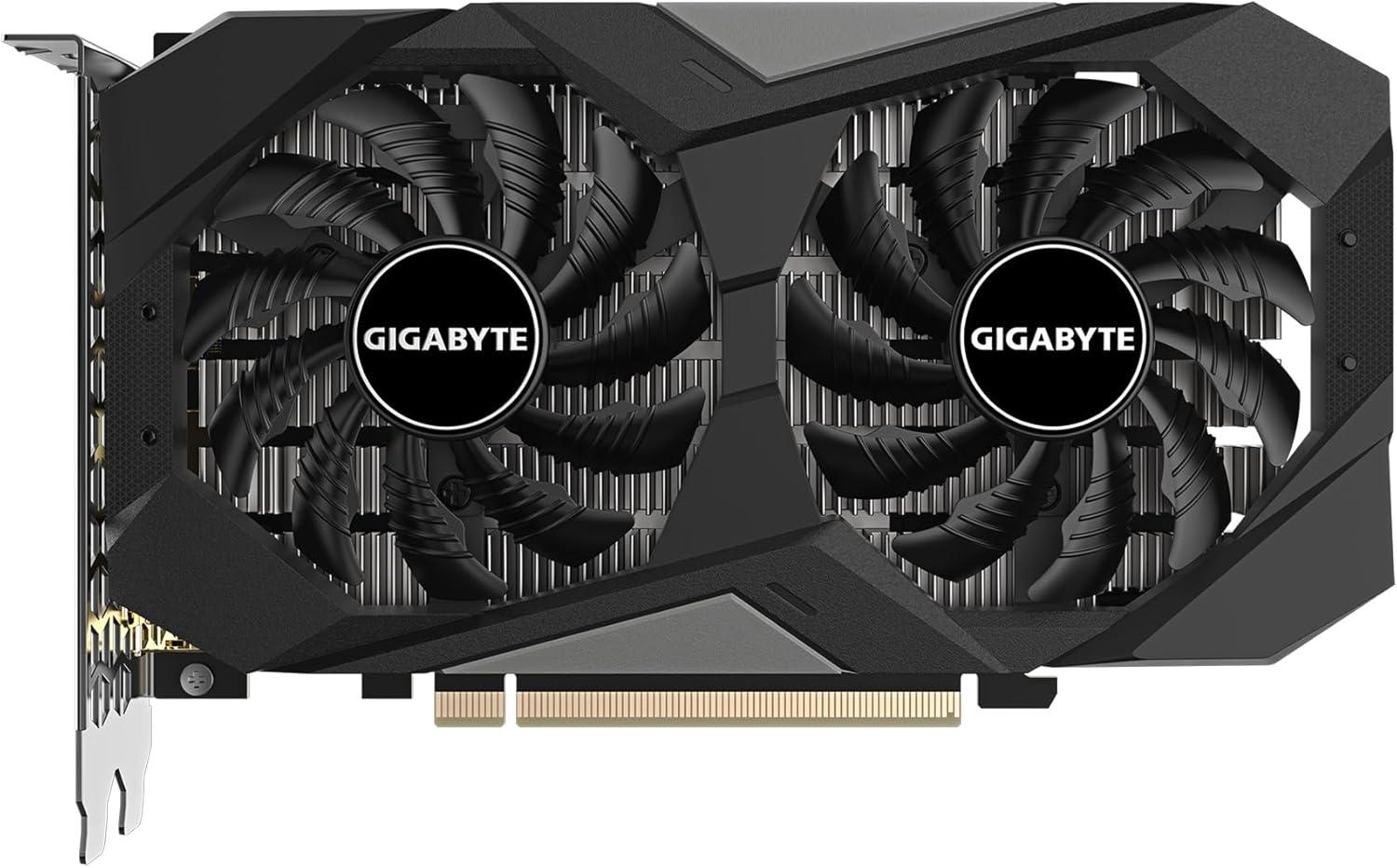 imageGIGABYTE GeForce RTX 3050 WINDFORCE OC V2 6G Graphics Card 2X WINDFORCE Fans 6GB GDDR6 96bit GDDR6 GVN3050WF2OCV26GD Graphics CardRTX 3050 WINDFORCE OC V2 6G