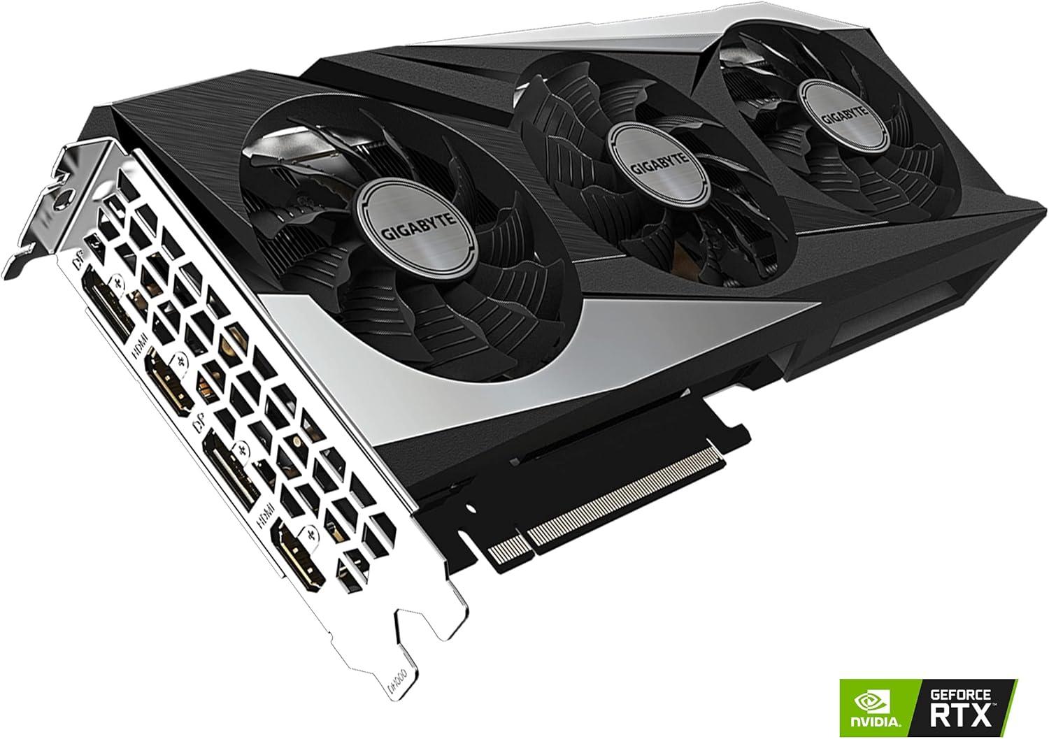imageGIGABYTE GeForce RTX 3060 Ti Gaming OC 8G REV20 Graphics Card 3X WINDFORCE Fans LHR 8GB 256bit GDDR6 GVN306TGAMING OC8GD REV20 Video Card