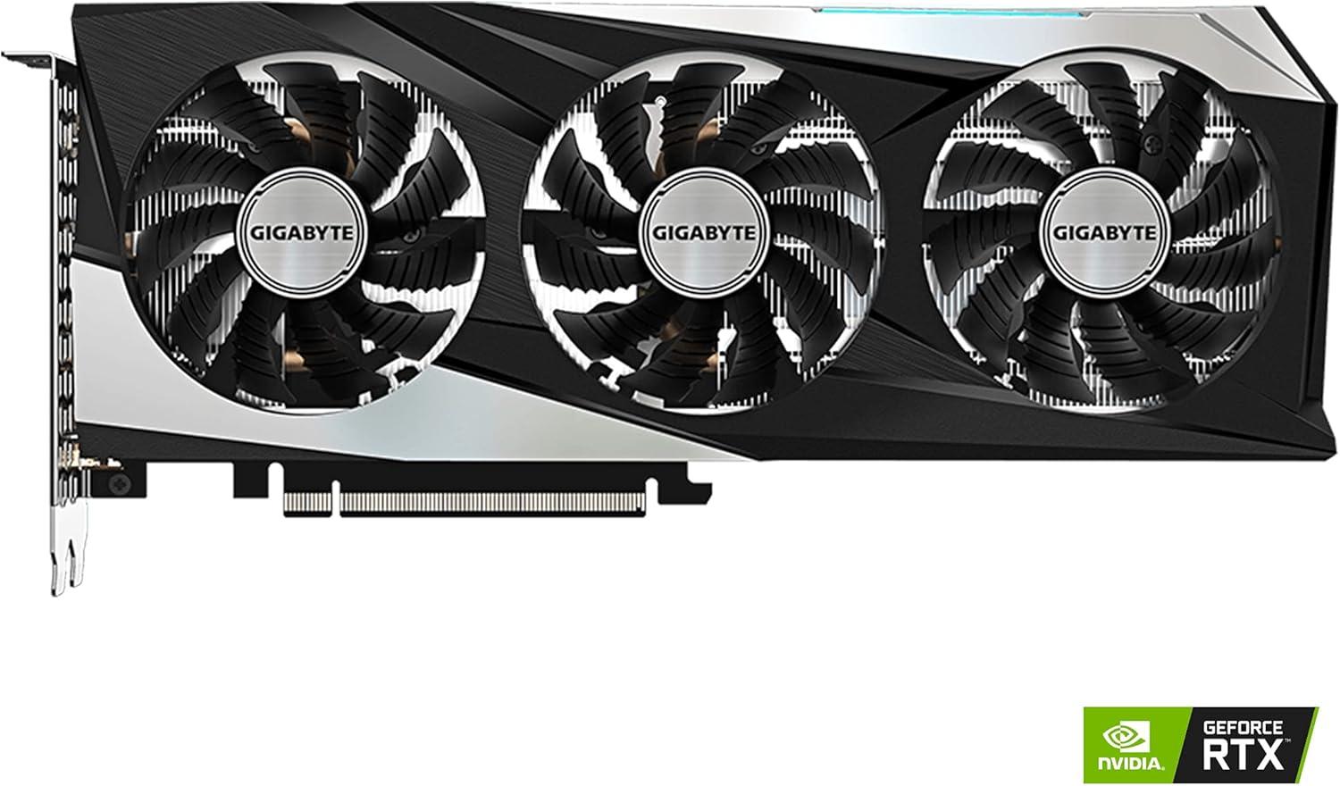 imageGIGABYTE GeForce RTX 3060 Ti Gaming OC 8G REV20 Graphics Card 3X WINDFORCE Fans LHR 8GB 256bit GDDR6 GVN306TGAMING OC8GD REV20 Video Card