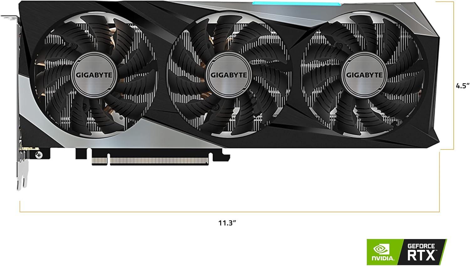 imageGIGABYTE GeForce RTX 3070 Gaming OC 8G REV20 Graphics Card 3X WINDFORCE Fans LHR 8GB 256bit GDDR6 GVN3070GAMING OC8GD REV20 Video Card