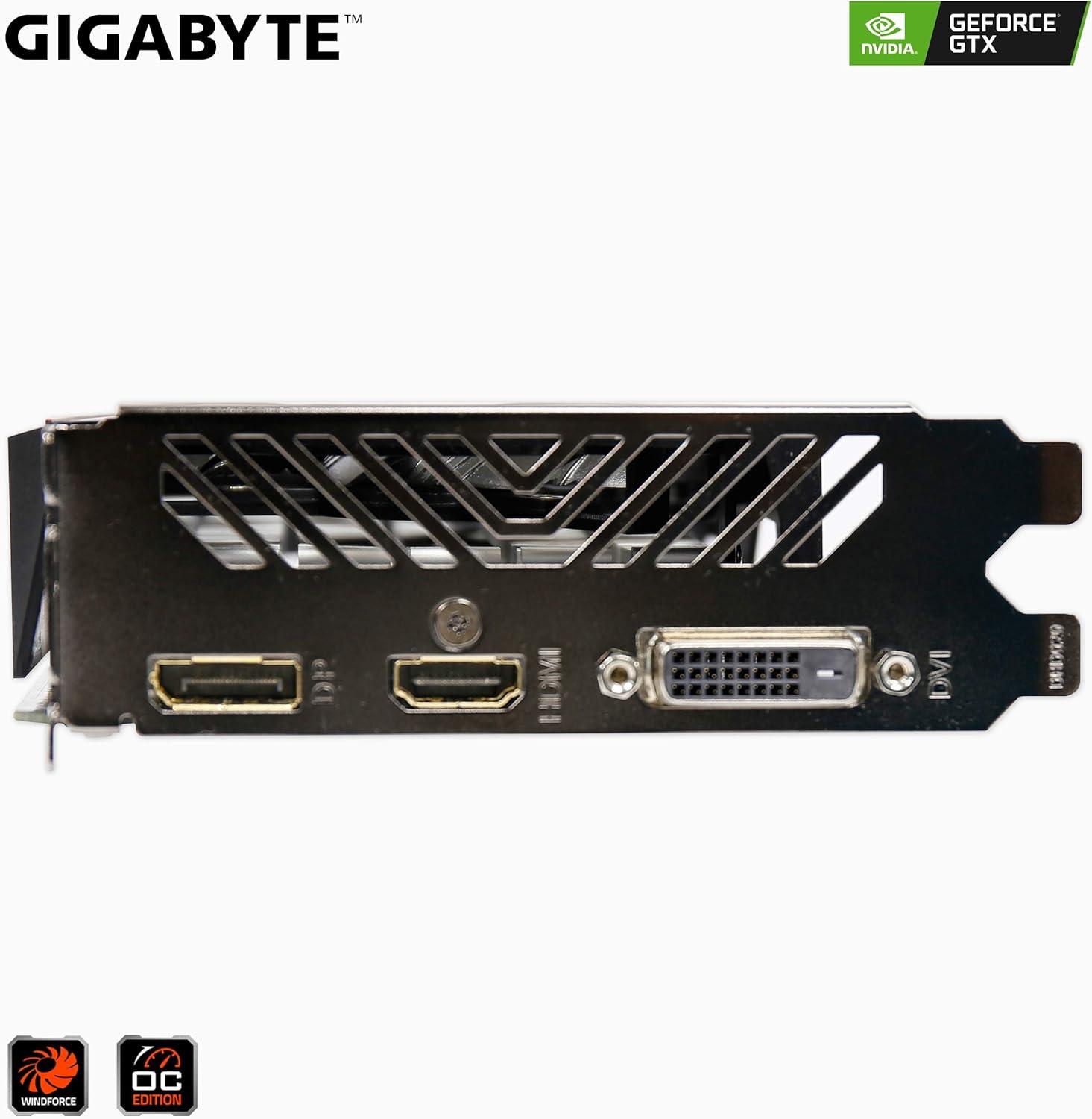 imageGIGABYTE Geforce GTX 1050 Ti 4GB GVN105TD54GD Graphic CardsBoost Clock 1455 MHz