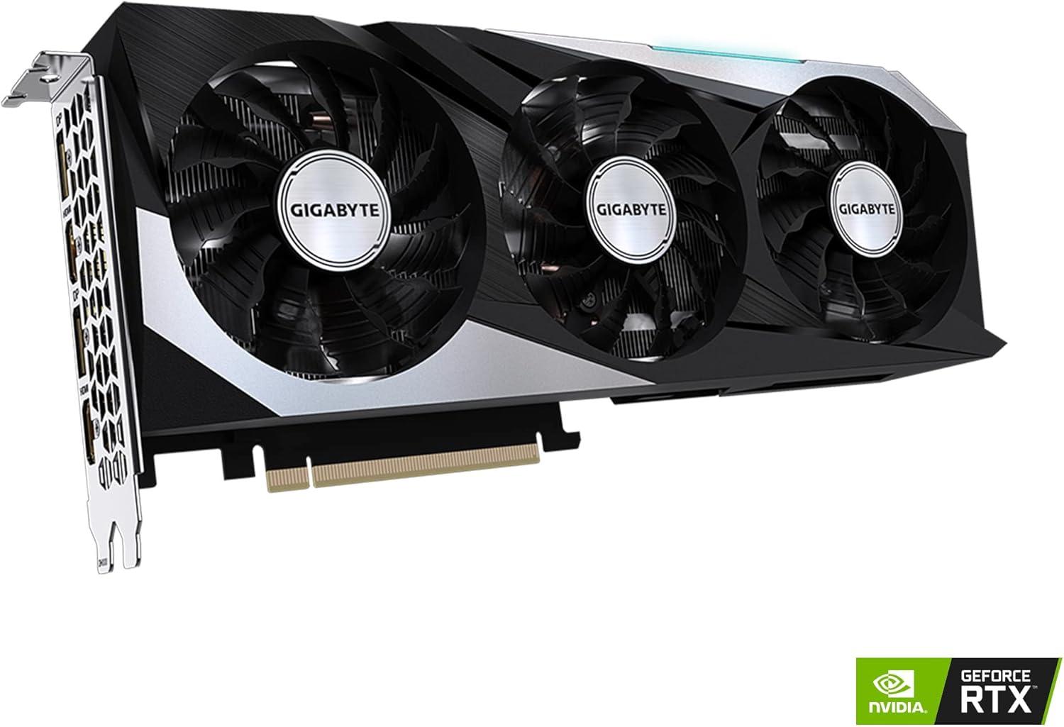 imageGigabyte GVN306TXGAMING OC8GD GeForce RTX 3060 Ti Gaming OC D6X 8G Graphics Card 3X WINDFORCE Fans 8GB 256bit GDDR6X Video Card