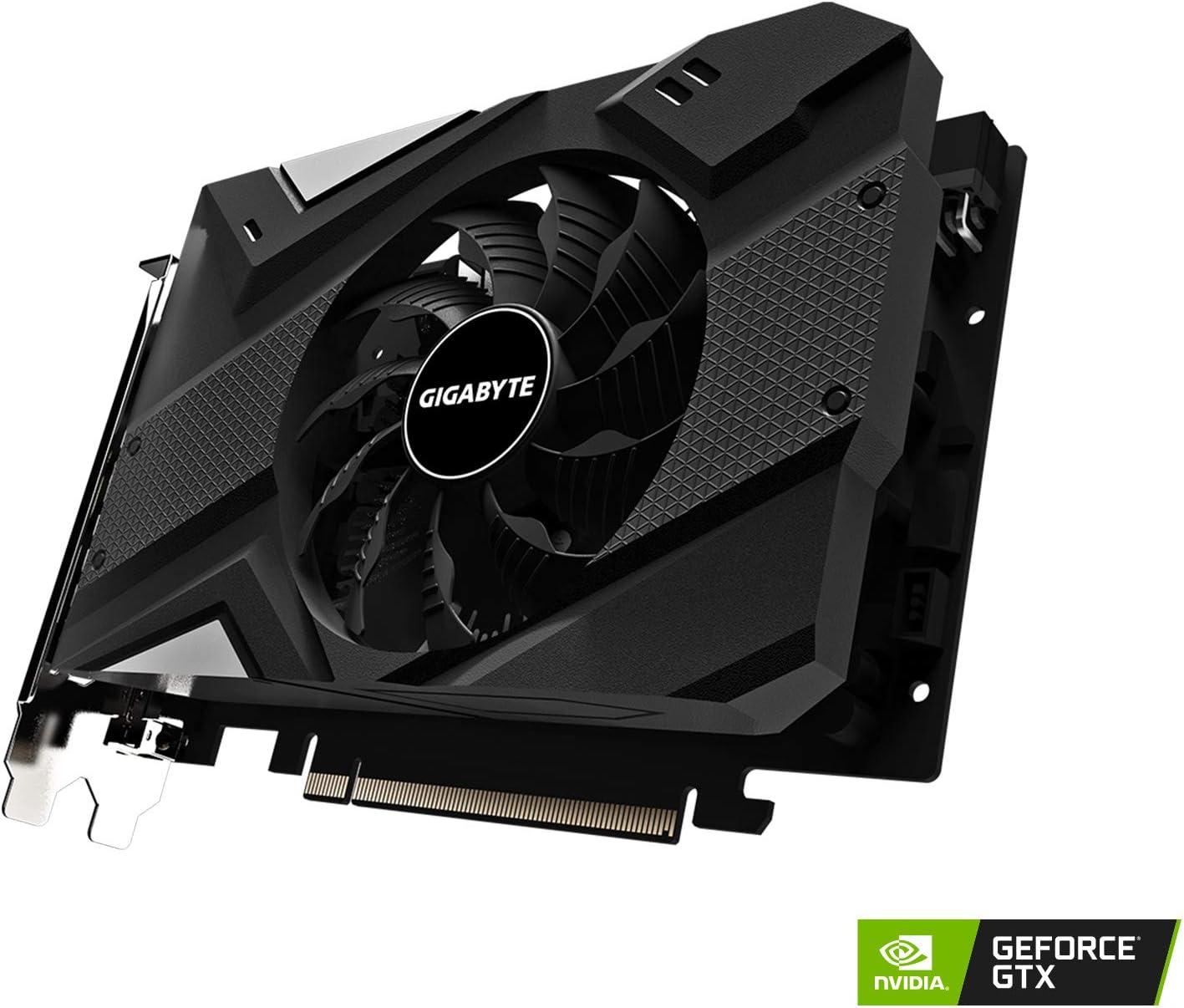 imageGigabyte GeForce GTX 1650 D6 OC 4G Graphics Card 170mm Compact Size 4GB 128Bit GDDR6 GVN1656OC4GD REV20 Video Card