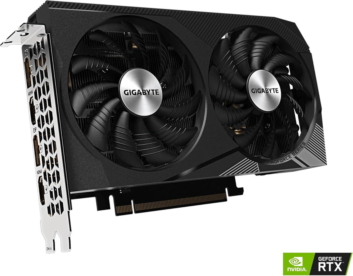 imageGigabyte GeForce RTX 3060 Gaming OC 8G rev 20 Graphics Card 2X WINDFORCE Fans 8GB 128bit GDDR6 GVN3060GAMING OC8GD REV20 Video Card