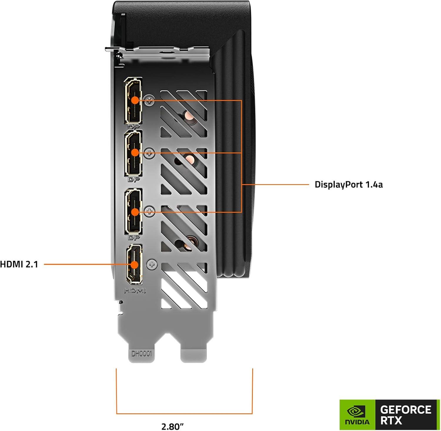 imageGigabyte GeForce RTX 4070 Gaming OC 12G Graphics Card 3X WINDFORCE Fans 12GB 192bit GDDR6X GVN4070GAMING OC12GD Video Card