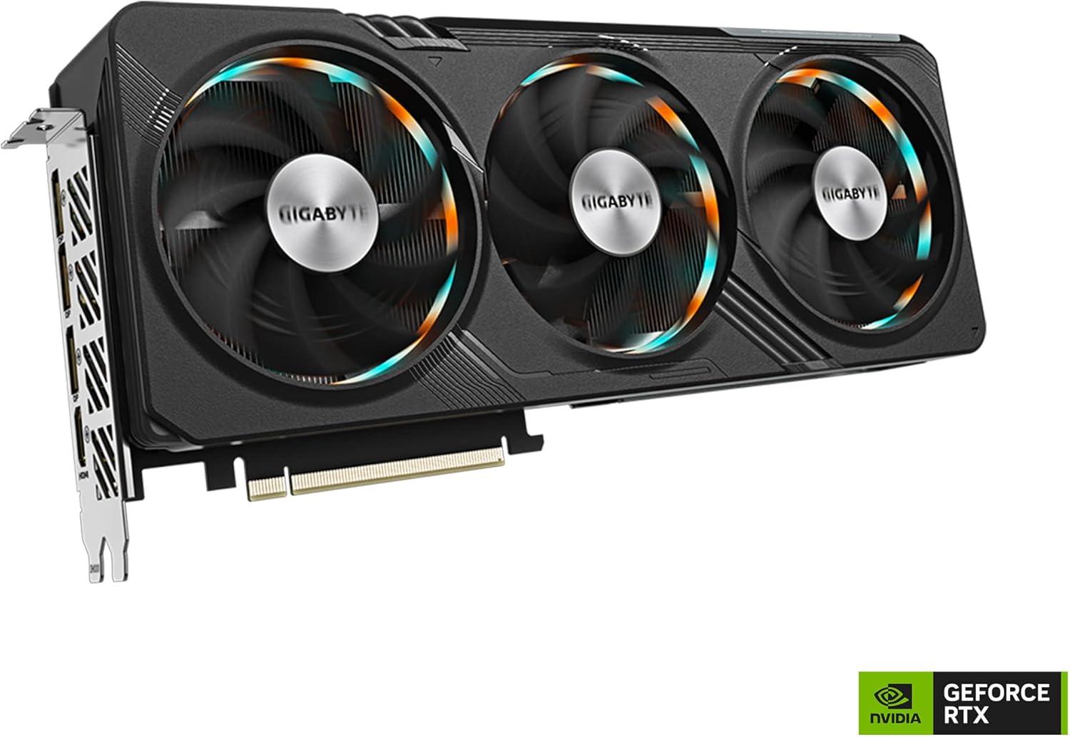 imageGigabyte GeForce RTX 4070 Gaming OC 12G Graphics Card 3X WINDFORCE Fans 12GB 192bit GDDR6X GVN4070GAMING OC12GD Video Card