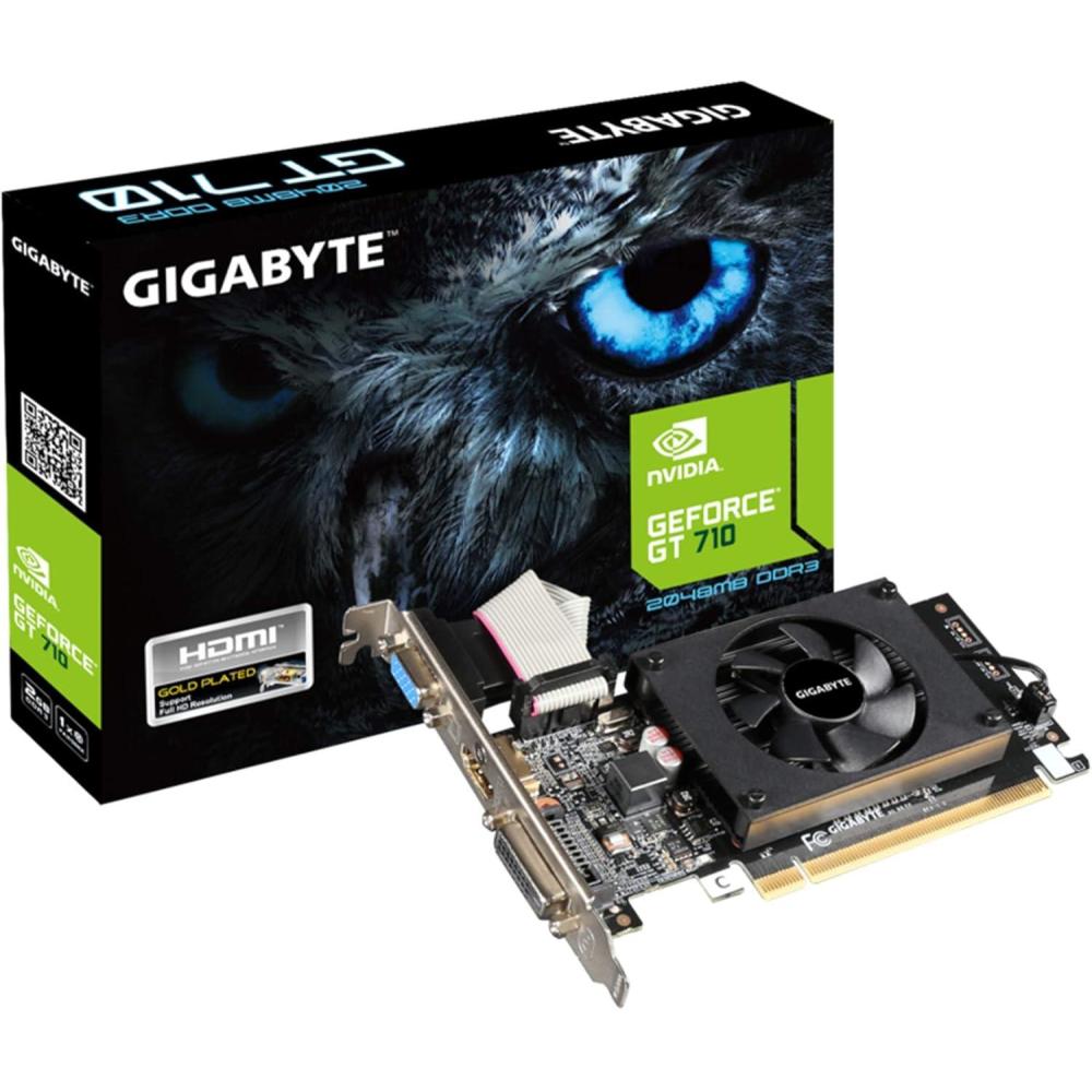 imageGIGABYTE 2GB RAM DDR3 SDRAM Video Graphics Cards GVN710D32GL REV20 for Desktop