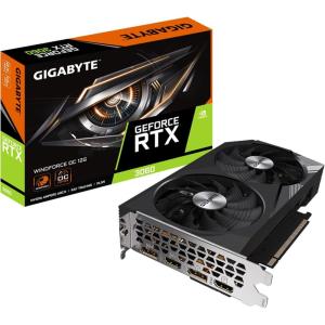 GIGABYTE GeForce RTX 3060 Gaming OC 12G (REV2.0) Graphics Card, 3X WINDFORCE Fans, 12GB 192-bit GDDR6, GV-N3060GAMING OC-12GD REV2.0 Video Card(WINDFORCE)
