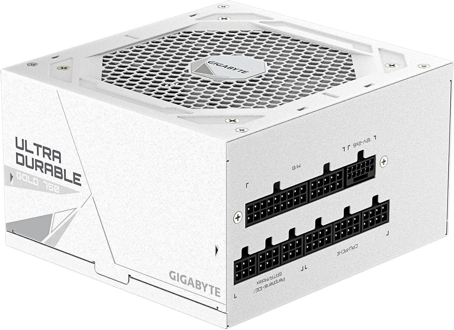 imageGIGABYTE UD750GM PG5 V2 ICE 750W 80 Plus Platinum Certified PCIe51 Ready ATX31 Fully Modular Power Supply GPUD750GM PG5 ICE